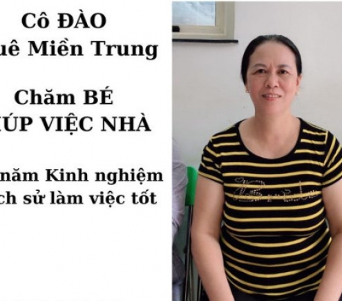 CHĂM BÉ GIÚP VIỆC NHÀ GIỎI