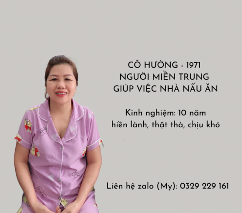 giúp việc nhà nấu ăn ngon