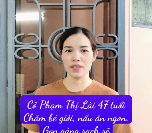 CÔ LÀI - CHĂM BÉ GIỎI, VIỆC NHÀ LÀM TỐT