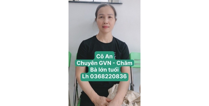 ỨNG VIÊN HƠN 6 NĂM CHĂM BÀ TẠI NHÀ VÀ BỆNH VIỆN