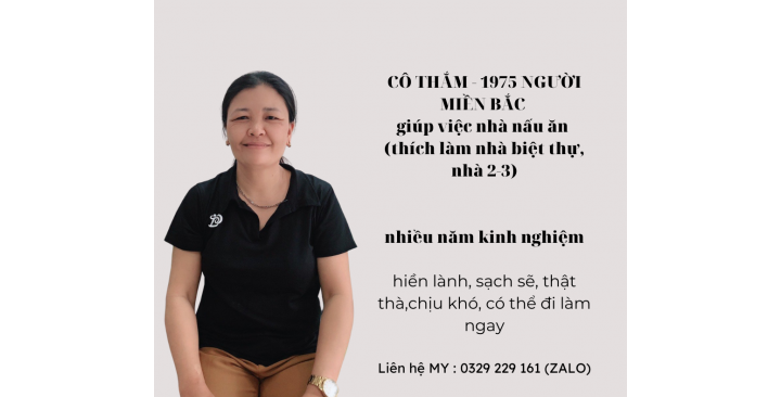 giúp việc nhà nấu ăn ngon