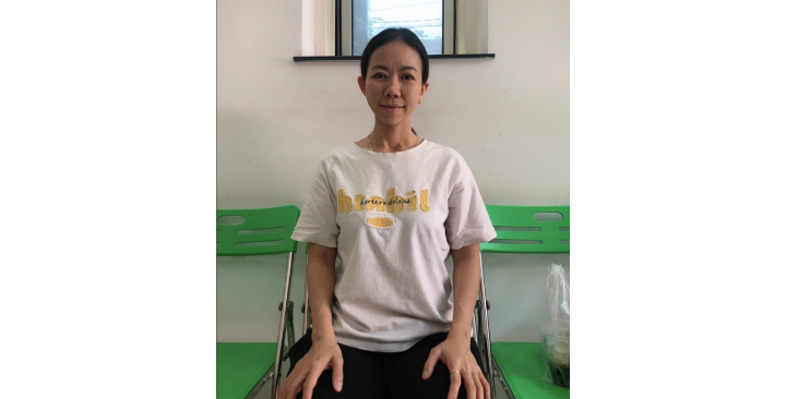 Chị Diệu- Người Miền Tây<sinh năm 1982> chăm bé làm ở lại có thể làm tết